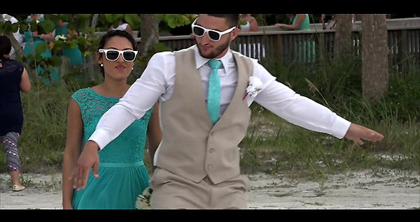Ft Myers Beach Wedding by Platinum